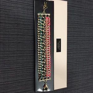 NWT Victoria Secret gold accent bracelet